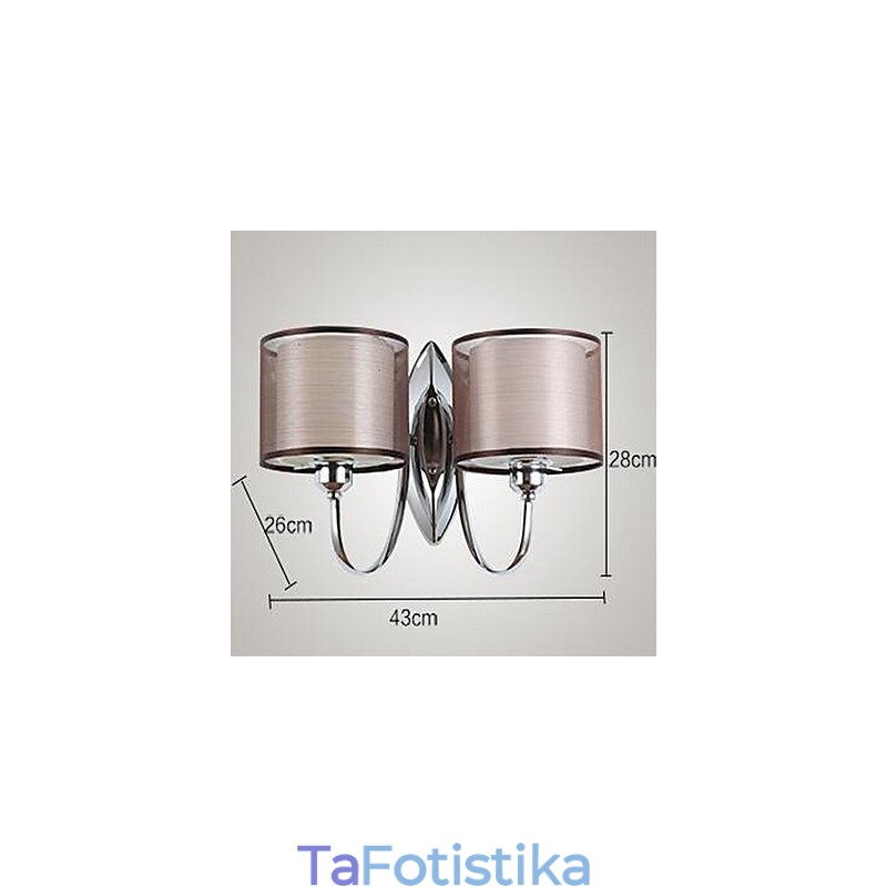 Vintage ηλεκτρολυμένη λειτουργία Downlight απλίκες τοίχου Φωτιστικό τοίχου