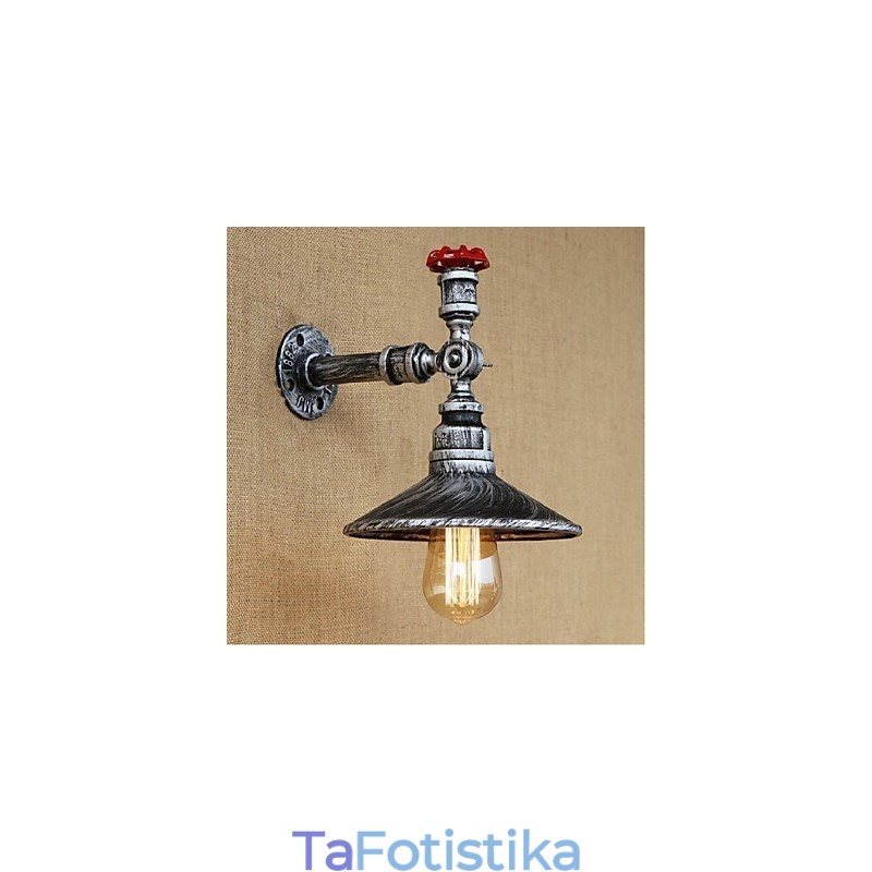 Ρουστίκ Lodge Painting Χαρακτηριστικό για Απλίκες τοίχου Ambient Light Ασημί τοίχου