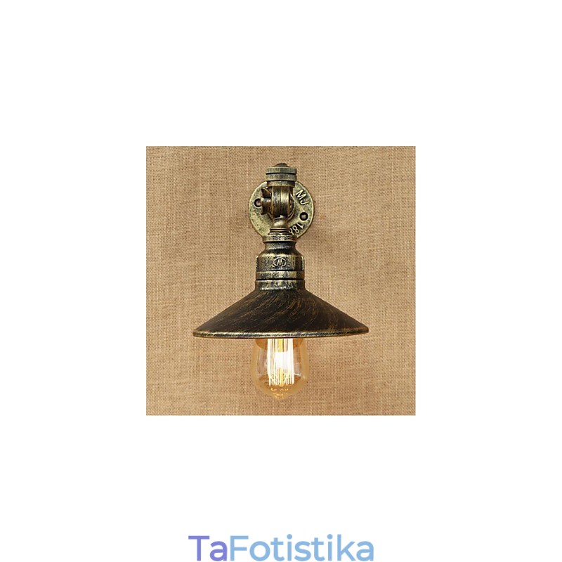 Ρουστίκ Lodge Painting Χαρακτηριστικό για Απλίκες Τοίχου Περιβάλλοντος Φωτιστικό τοίχου