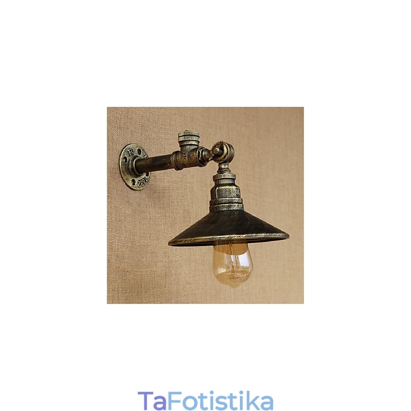 Ρουστίκ Lodge Painting Χαρακτηριστικό για Απλίκες Τοίχου Περιβάλλοντος Φωτιστικό τοίχου