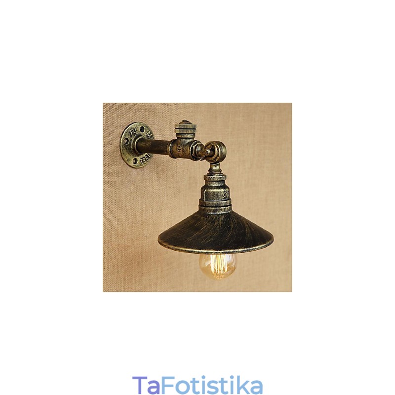 Ρουστίκ Lodge Painting Χαρακτηριστικό για Απλίκες Τοίχου Περιβάλλοντος Φωτιστικό τοίχου