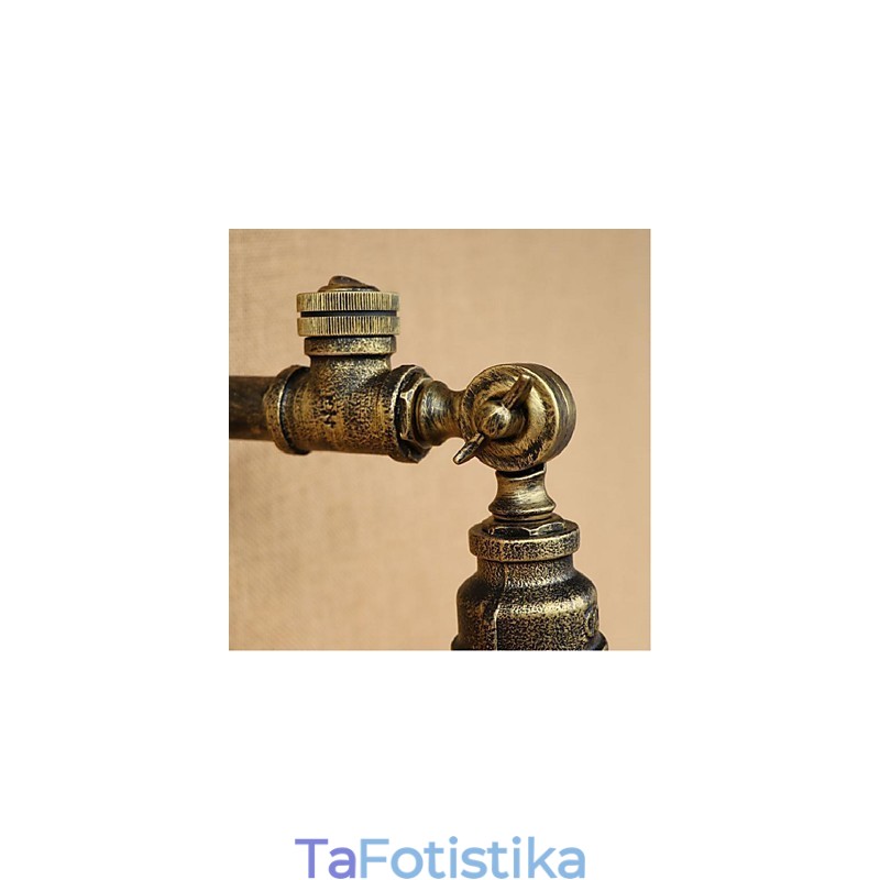 Ρουστίκ Lodge Painting Χαρακτηριστικό για Απλίκες Τοίχου Περιβάλλοντος Φωτιστικό τοίχου