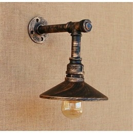 Rustic Lodge Country Antique ορειχάλκινο χαρακτηριστικό για απλίκες τοίχου με φως περιβάλλοντος φωτιστικό τοίχου