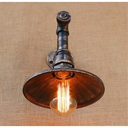 Rustic Lodge Country Antique ορειχάλκινο χαρακτηριστικό για απλίκες τοίχου με φως περιβάλλοντος φωτιστικό τοίχου