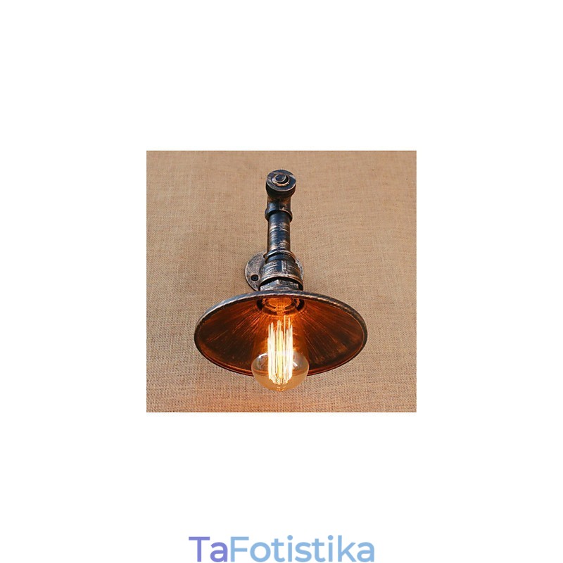 Rustic Lodge Country Antique ορειχάλκινο χαρακτηριστικό για απλίκες τοίχου με φως περιβάλλοντος φωτιστικό τοίχου