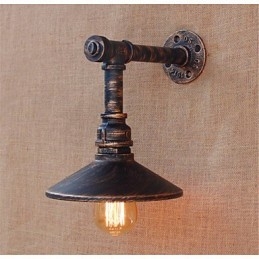 Rustic Lodge Country Antique ορειχάλκινο χαρακτηριστικό για απλίκες τοίχου με φως περιβάλλοντος φωτιστικό τοίχου