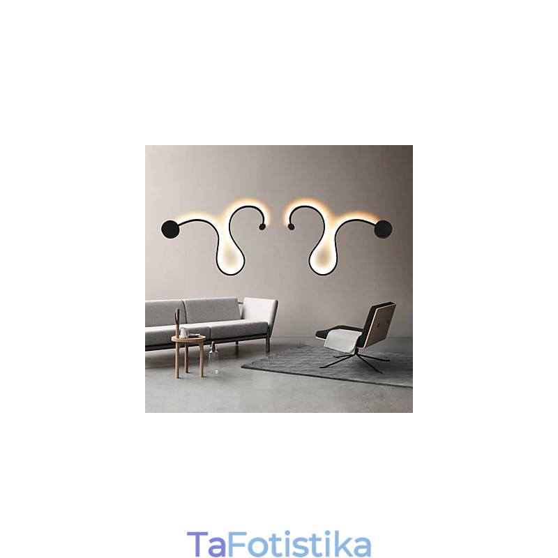 Μοντέρνα φωτιστικά τοίχου Creative Metal Σαλόνι Διάδρομος Υπνοδωμάτιο Δωμάτια ξενοδοχείου Διακοσμητικός φωτισμός δίπλα στο κρεβάτι