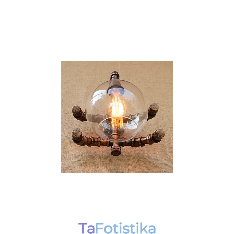 Rustic Lodge Country Antique ορειχάλκινο χαρακτηριστικό για απλίκες τοίχου με φως περιβάλλοντος φωτιστικό τοίχου