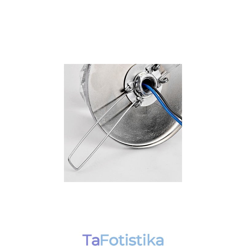 Μοντέρνα, μοντέρνα, μινι κρυστάλλινη μεταλλική βάση χρωμίου