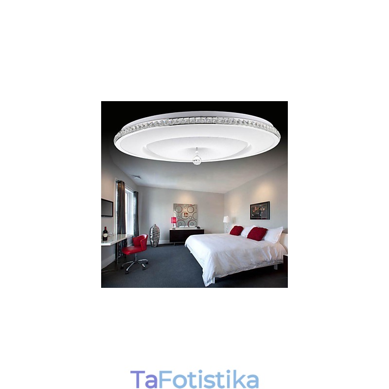 Flush Mount Crystal Modern Contemporary Metal Metal
