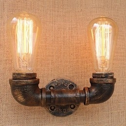 Country Retro Painting χαρακτηριστικό για Mini Style Ambient Light Απλίκες τοίχου Φωτιστικό τοίχου