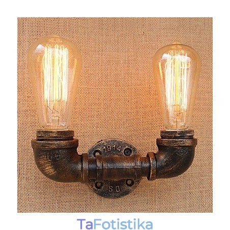 Country Retro Painting χαρακτηριστικό για Mini Style Ambient Light Απλίκες τοίχου Φωτιστικό τοίχου Country Retro Painting χαρακτηριστικό για Mini Style Ambient Light Απλίκες τοίχου Φωτιστικό τοίχου