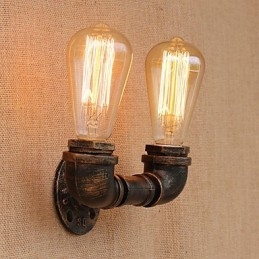 Country Retro Painting χαρακτηριστικό για Mini Style Ambient Light Απλίκες τοίχου Φωτιστικό τοίχου