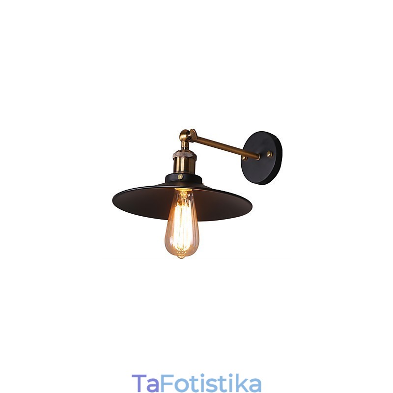Παραδοσιακό Classic Rustic Lodge Country Painting για Swing Arm Ambient Light Απλίκες τοίχου Φωτιστικό τοίχου