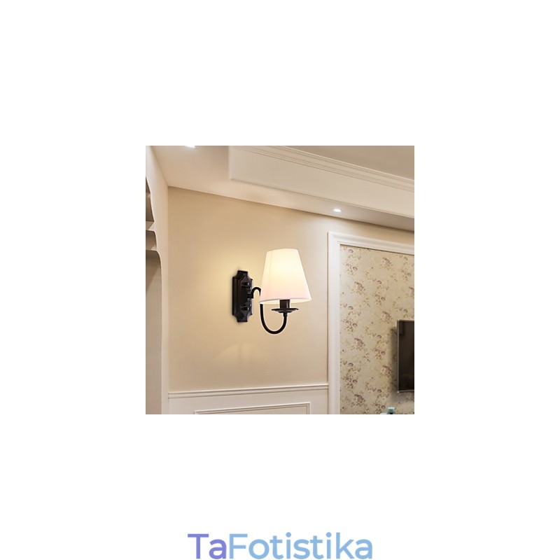 Χαρακτηριστικό σύγχρονης ζωγραφικής για απλίκες τοίχου με προστασία ματιών Φωτιστικό τοίχου