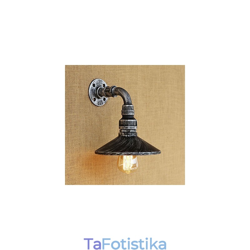Χαρακτηριστικό ρετρό ζωγραφικής Rustic Lodge Country για απλίκες τοίχου με ελαφρύ περιβάλλον Mini Style