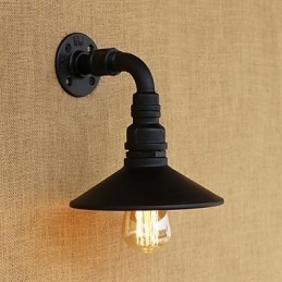 Χαρακτηριστικό ρετρό ζωγραφικής Rustic Lodge Country για απλίκες τοίχου με ελαφρύ περιβάλλον Mini Style