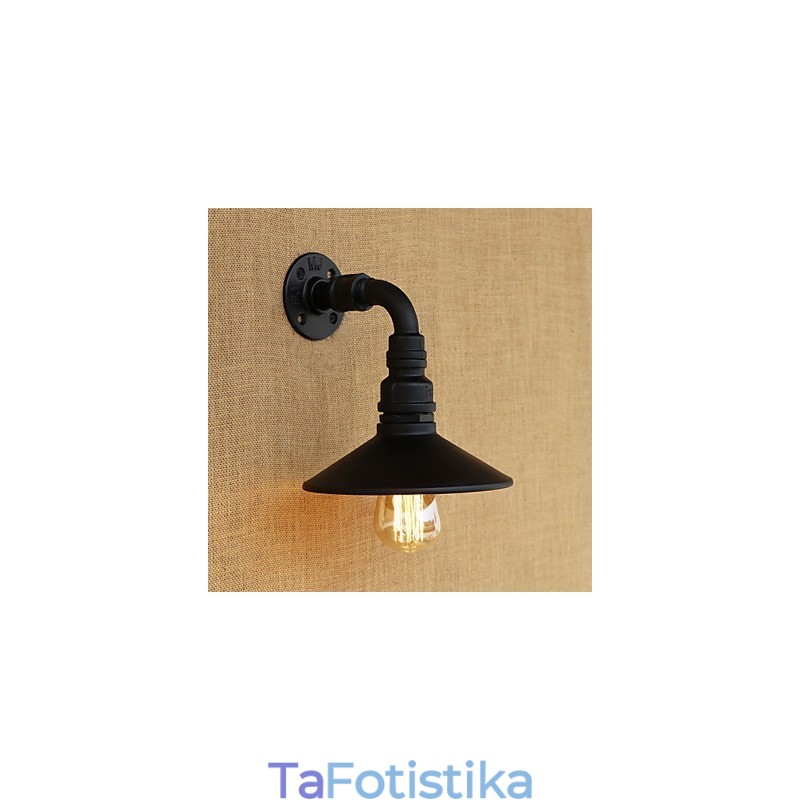 Χαρακτηριστικό ρετρό ζωγραφικής Rustic Lodge Country για απλίκες τοίχου με ελαφρύ περιβάλλον Mini Style