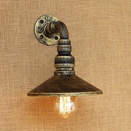 Χαρακτηριστικό ρετρό ζωγραφικής Rustic Lodge Country για απλίκες τοίχου με ελαφρύ περιβάλλον Mini Style