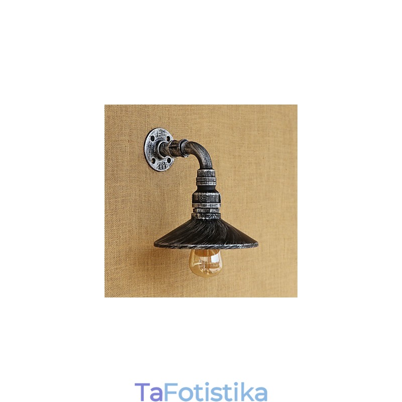 Χαρακτηριστικό ρετρό ζωγραφικής Rustic Lodge Country για απλίκες τοίχου με ελαφρύ περιβάλλον Mini Style