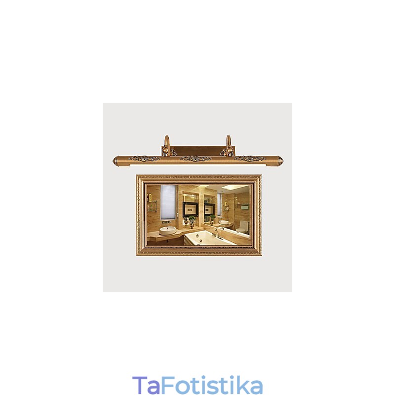 Φωτιστικό καθρέφτη 80CM 1Παραδοσιακό vintage αντίκες ορειχάλκινο χαρακτηριστικό για