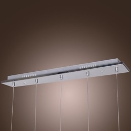 Μοντέρνο μοντέρνο κρεμαστό φως Island Crystal Chrome