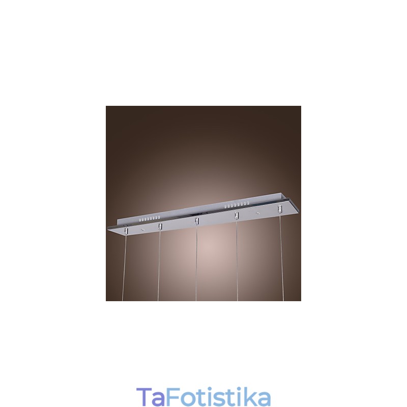 Μοντέρνο μοντέρνο κρεμαστό φως Island Crystal Chrome