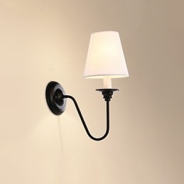 Rustic Lodge Black Oxide Finish Χαρακτηριστικό για προστασία ματιών Απλίκες τοίχου από φως περιβάλλοντος φωτός τοίχου