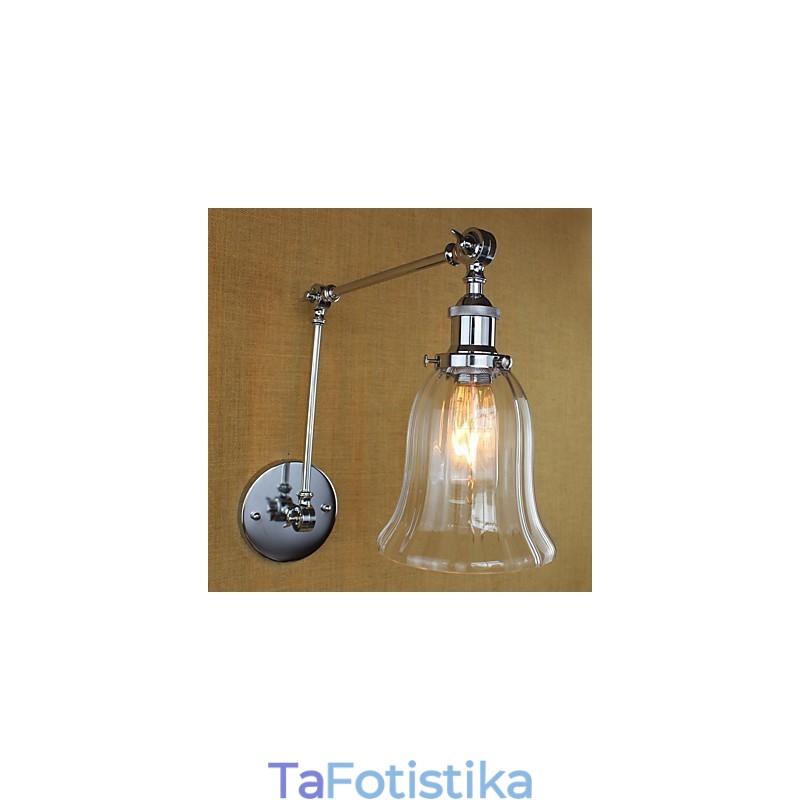 Country Retro Ηλεκτροεπιμεταλλευμένο Χαρακτηριστικό για Mini Style Eye Protection Wall Light Swing Arm Lights