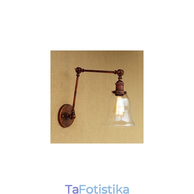 Country Retro Ηλεκτροεπιμεταλλευμένο Χαρακτηριστικό για Mini Style Eye Protection Wall Light Swing Arm Lights