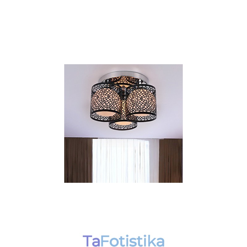 Σύγχρονη Σύγχρονη Ζωγραφική Metal Flush Mount