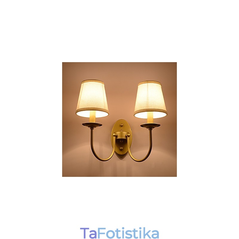 Ρουστίκ Lodge Simple Vintage Πίνακας Χαρακτηριστικό Φωτιστικό Περιβάλλοντος Απλίκες τοίχου Φωτιστικό τοίχου