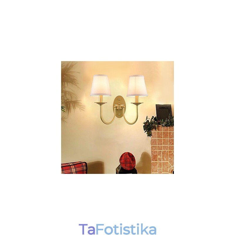 Ρουστίκ Lodge Simple Vintage Πίνακας Χαρακτηριστικό Φωτιστικό Περιβάλλοντος Απλίκες τοίχου Φωτιστικό τοίχου