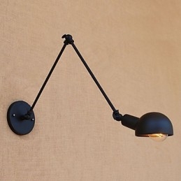 Απλό Vintage Country Painting χαρακτηριστικό για Mini Style Swing Arm Eye Protection Απλίκες τοίχου περιβάλλοντος φωτός