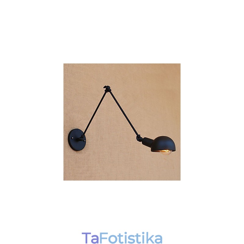 Απλό Vintage Country Painting χαρακτηριστικό για Mini Style Swing Arm Eye Protection Απλίκες τοίχου περιβάλλοντος φωτός