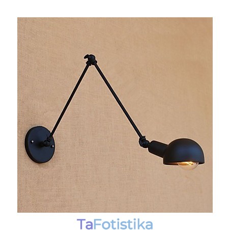 Απλό Vintage Country Painting χαρακτηριστικό για Mini Style Swing Arm Eye Protection Απλίκες τοίχου περιβάλλοντος φωτός Απλό Vintage Country Painting χαρακτηριστικό για Mini Style Swing Arm Eye Protection Απλίκες τοίχου περιβάλλοντος φωτός