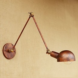 Απλό Vintage Country Painting χαρακτηριστικό για Mini Style Swing Arm Eye Protection Απλίκες τοίχου περιβάλλοντος φωτός