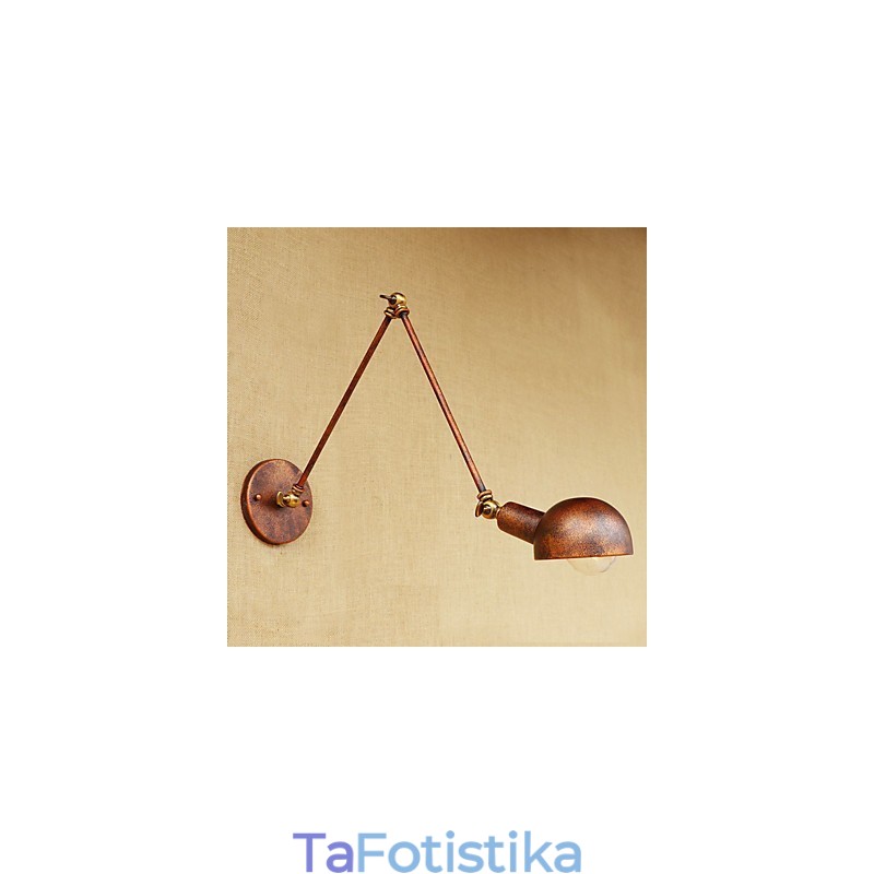 Απλό Vintage Country Painting χαρακτηριστικό για Mini Style Swing Arm Eye Protection Απλίκες τοίχου περιβάλλοντος φωτός