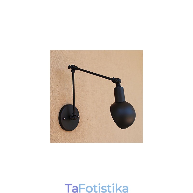 Απλό Vintage Country Painting χαρακτηριστικό για Mini Style Swing Arm Eye Protection Απλίκες τοίχου περιβάλλοντος φωτός