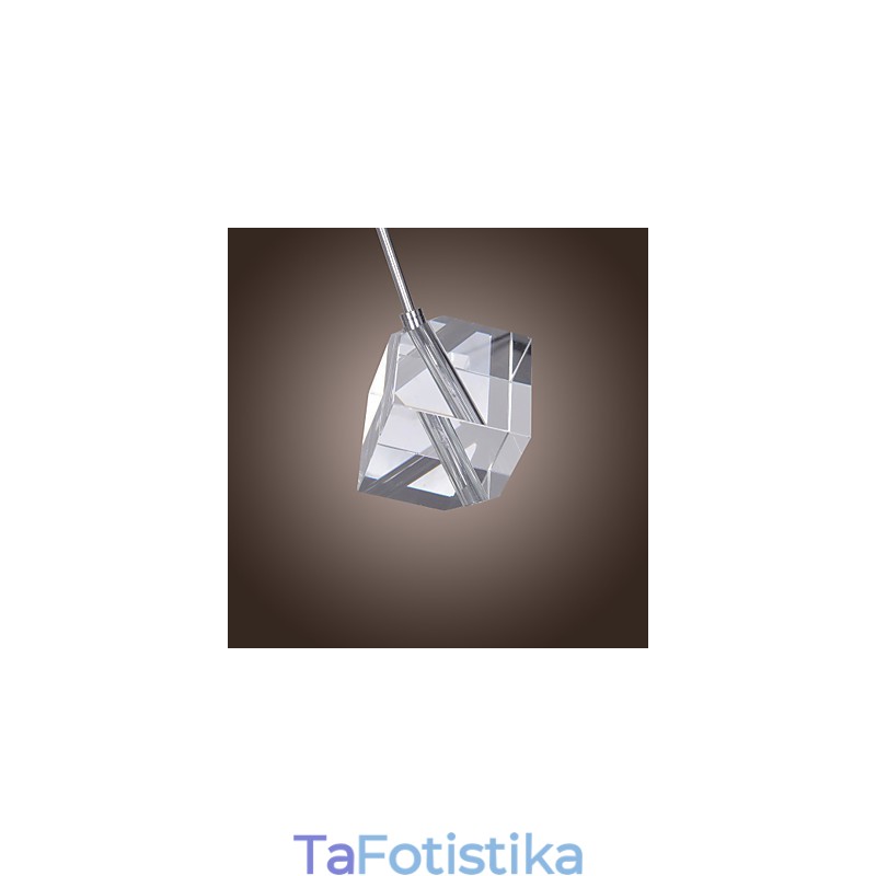 Μοντέρνο μοντέρνο κρεμαστό φως Island Crystal Chrome
