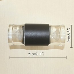 Ενσωματωμένη απλή λειτουργία για απλίκες τοίχου περιβάλλοντος φωτός Φωτιστικό τοίχου
