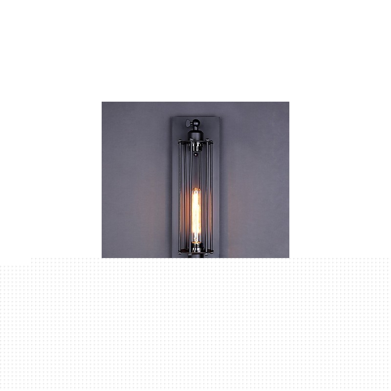Ρετρό vintage ζωγραφική Rustic Lodge Country για Mini Style Ambient Light Απλίκες τοίχου Φωτιστικό τοίχου