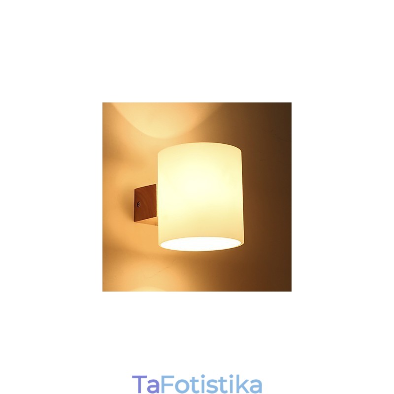 Καινοτομία Country για Mini Style Προστασία ματιών Απλίκες τοίχου φωτιστικό τοίχου Ξύλινο φωτιστικό κρεβατοκάμαρας