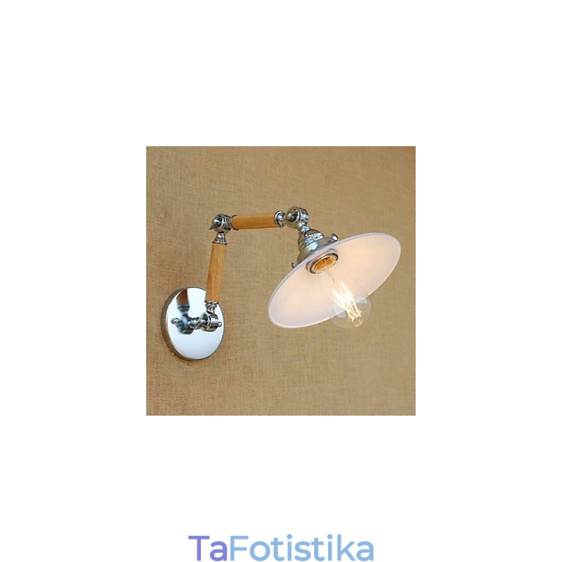 Rustic Lodge Country Chrome Λειτουργία για Swing Arm Ambient Light Swing Brain