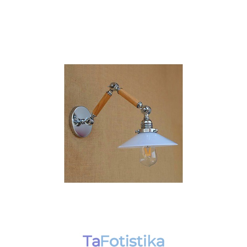 Rustic Lodge Country Chrome Λειτουργία για Swing Arm Ambient Light Swing Brain