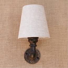 Rustic Lodge Brass Χαρακτηριστικό για Απλίκες Τοίχου Περιβάλλοντος Φωτιστικό τοίχου