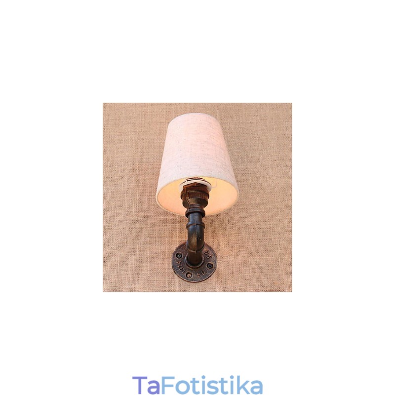 Rustic Lodge Brass Χαρακτηριστικό για Απλίκες Τοίχου Περιβάλλοντος Φωτιστικό τοίχου