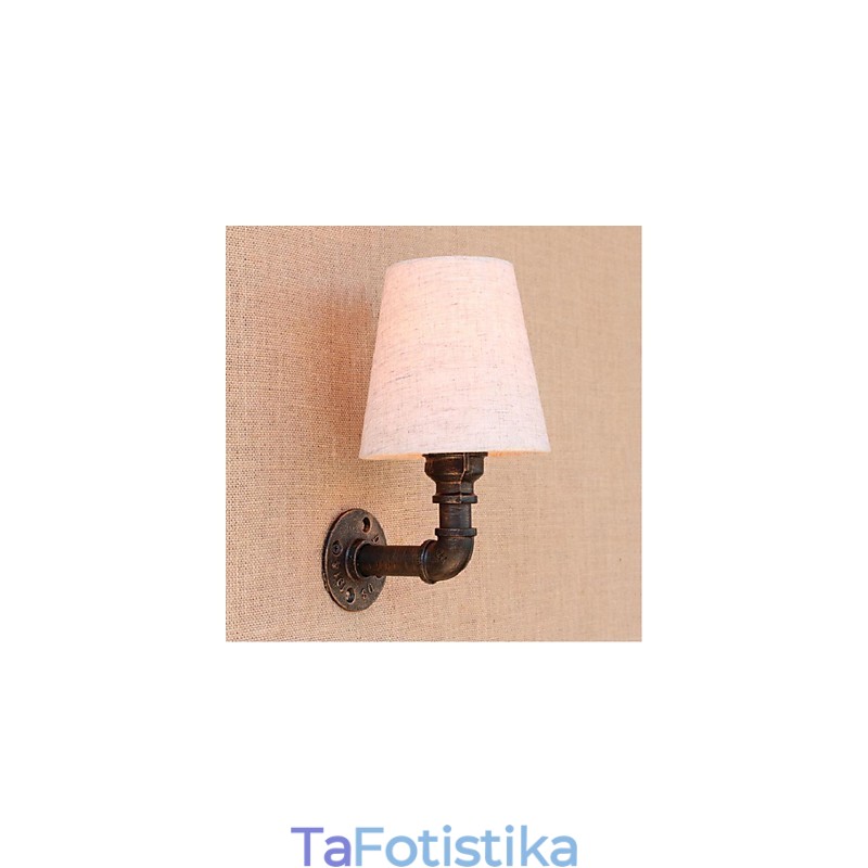Rustic Lodge Brass Χαρακτηριστικό για Απλίκες Τοίχου Περιβάλλοντος Φωτιστικό τοίχου