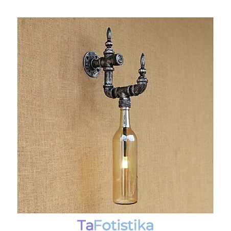 Rustic Lodge Silver Χαρακτηριστικό για Απλίκες Τοίχου Περιβάλλοντος Φωτιστικό τοίχου Rustic Lodge Silver Χαρακτηριστικό για Απλίκες Τοίχου Περιβάλλοντος Φωτιστικό τοίχου