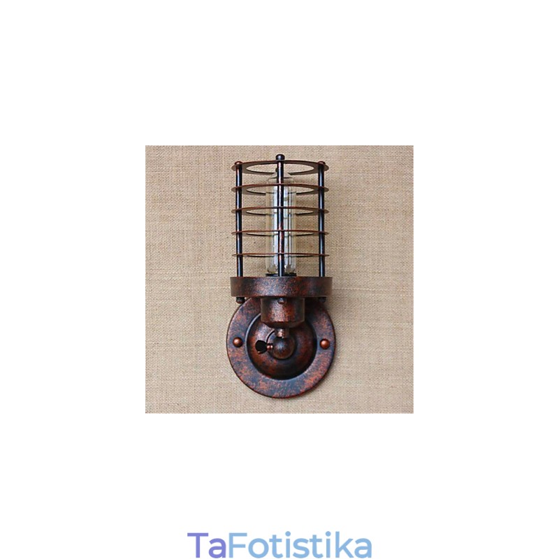 Rustic Lodge Country Antique ορειχάλκινο χαρακτηριστικό για απλίκες τοίχου με φως περιβάλλοντος φωτιστικό τοίχου